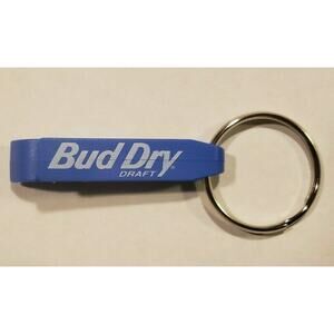 Vintage Budweiser‎ Bud Dry Keychain New SKU PB87